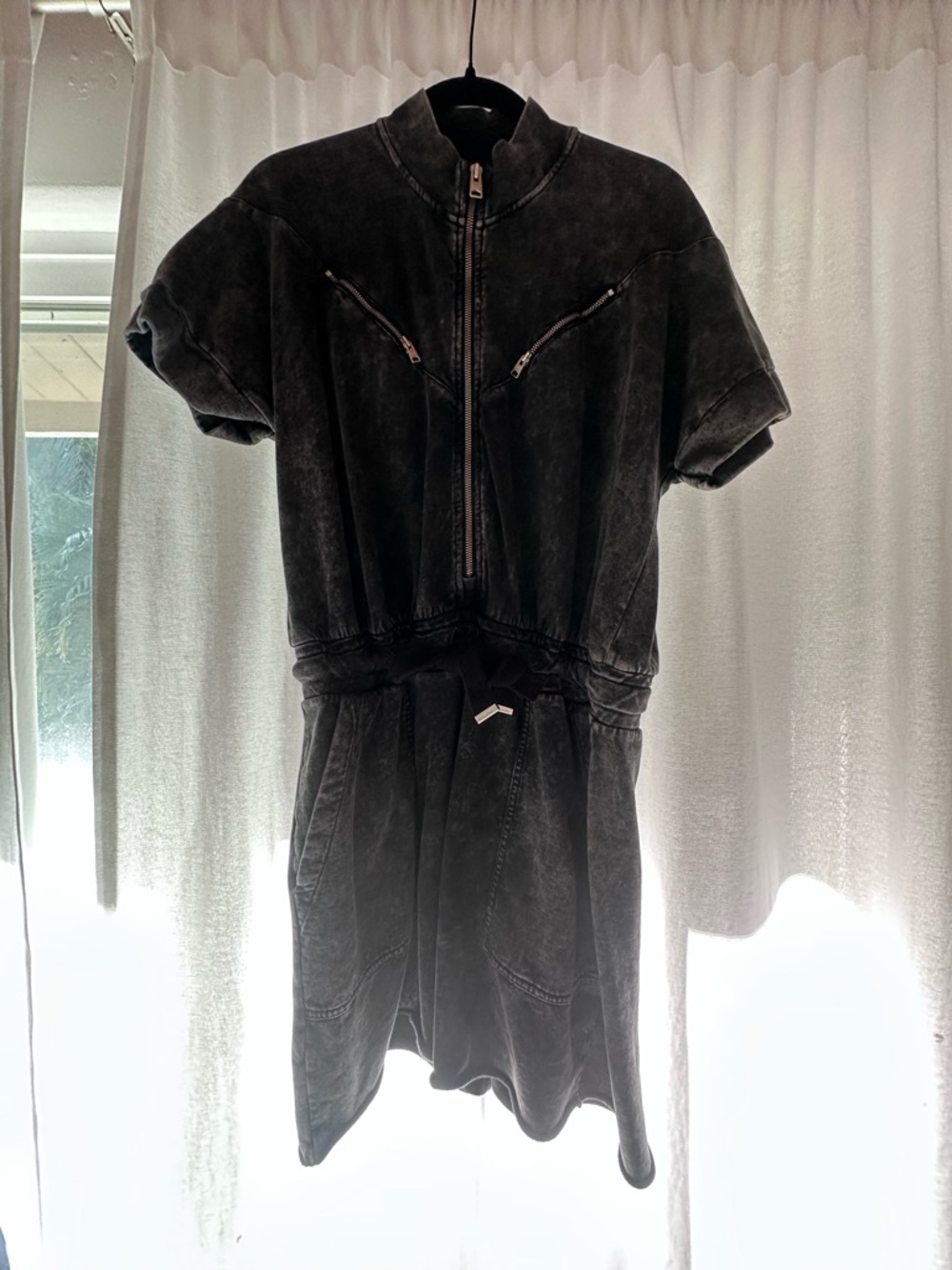 AllSaints Black Label Crewneck Sweatshirt romper